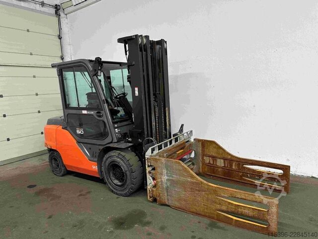 Diesel Forklift Toyota 40-8FD50N - TRIPLEX 5 m