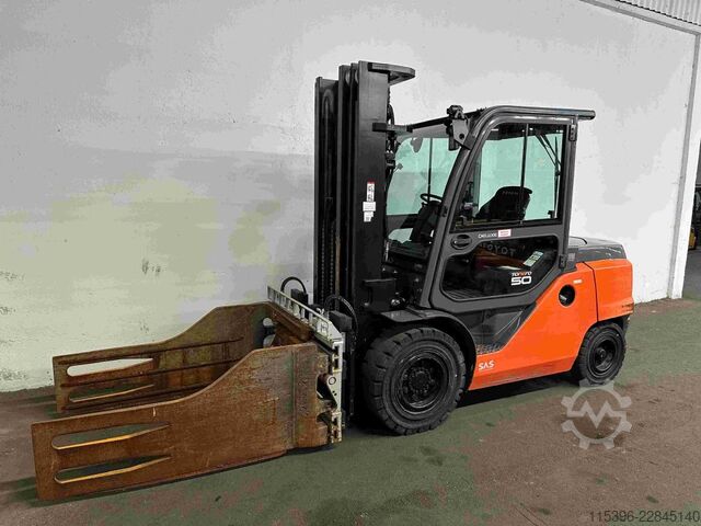 Diesel Forklift Toyota 40-8FD50N - TRIPLEX 5 m