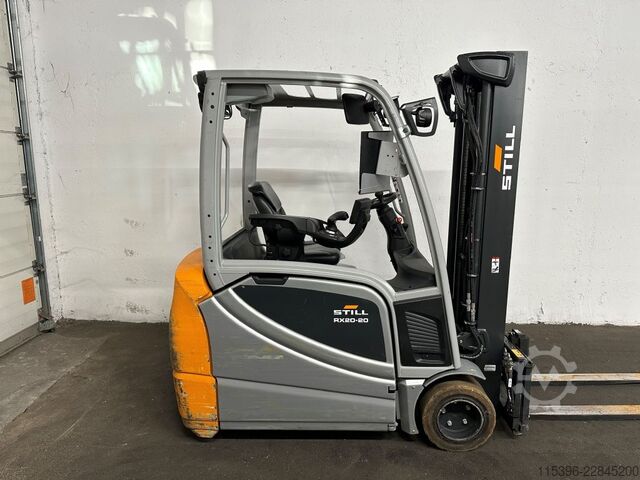 Electric 3-wheel forklift Still RX 20-20 L - TRIPLEX 4,8 m