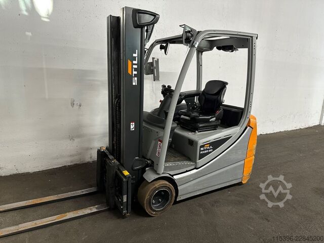 Electric 3-wheel forklift Still RX 20-20 L - TRIPLEX 4,8 m