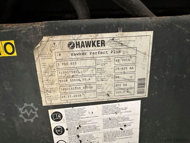 Electric 4-wheel forklift Still RX 20-20 P - TRIPLEX 6,1 m