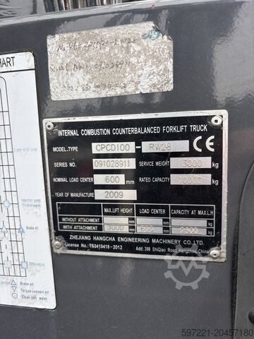 Dieselstapler HC (Hangcha) CPCD 100 RES//LS//BIS DEZ25