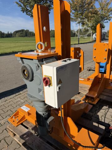Welding rotary table, turning device Protec Säulendrehvorrichtung SHD 3000 höhenverstellbar