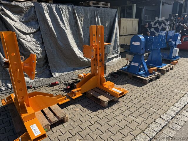 Welding rotary table, turning device Protec Säulendrehvorrichtung SHD 3000 höhenverstellbar