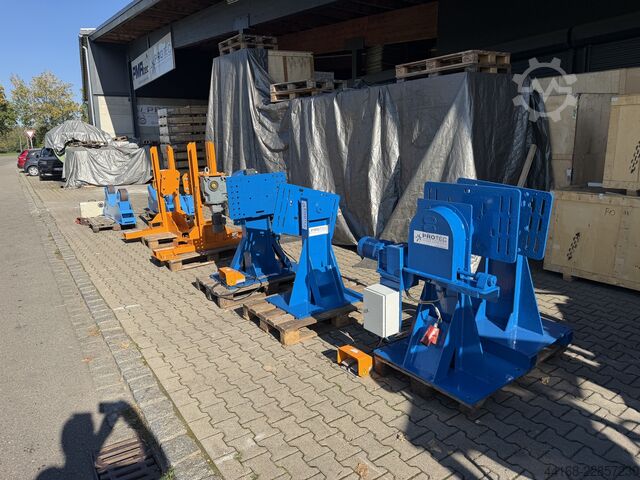 Welding rotary table, turning device Protec Säulendrehvorrichtung SHD 3000 höhenverstellbar