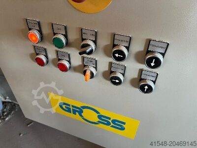 Brikettierpresse mit Aufsatzfilter Gross GP 80