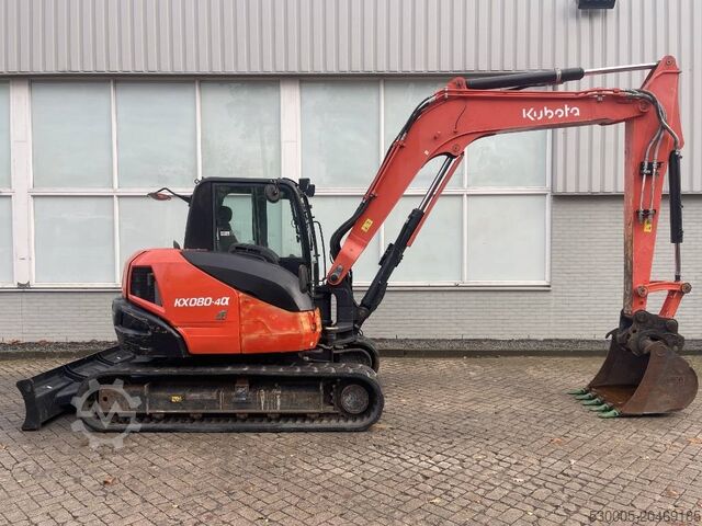 Midi-Bagger Kubota KX 080-4 A 2019