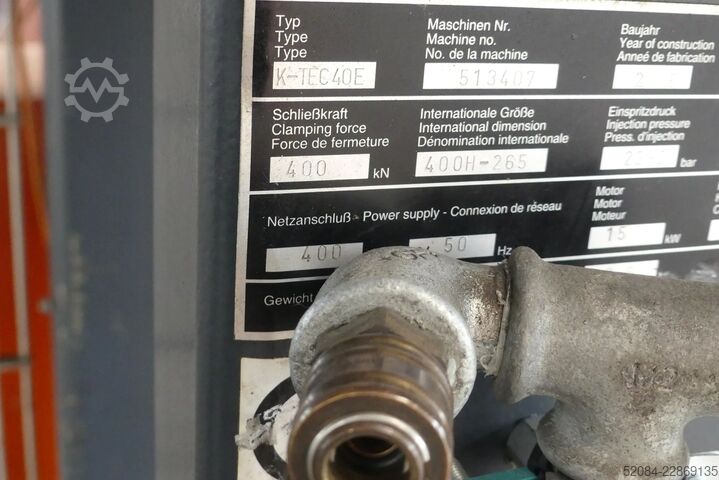 FERROMATIK MILACRON K-TEC 40 FERROMATIK MILACRON K-TEC 40