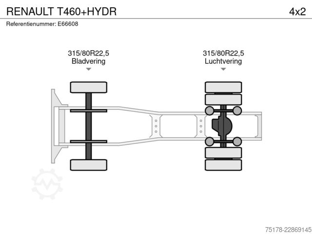 Standard-SZM RENAULT T460+HYDR