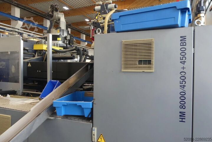 Spritzgießmaschine BATTENFELD HM 8000 / 4500 + 4500 BM