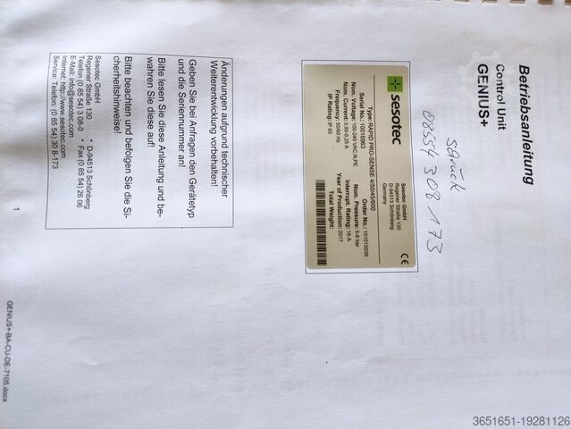 Metallabscheider Sesotec Metallabscheider