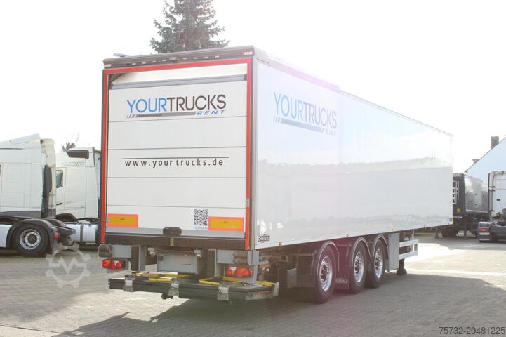 Reefer semitrailer Chereau y Bi-Temp LBW Lenkachse Rolltor TOP