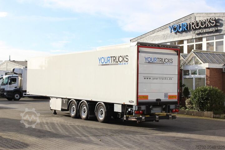 Reefer semitrailer Chereau y Bi-Temp LBW Lenkachse Rolltor TOP