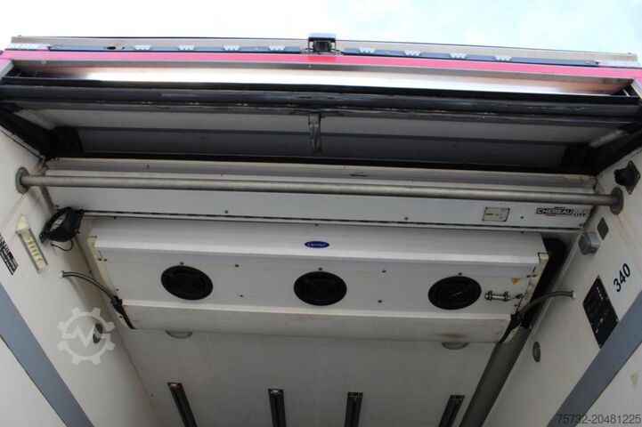 Reefer semitrailer Chereau y Bi-Temp LBW Lenkachse Rolltor TOP