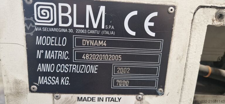 BLM CNC Rohrbiegemaschine, rechts/links BLM DYNAM4