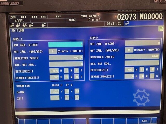 CNC-Dreh- und Fräszentrum Mori Seiki NT 4300DCG/1500SZ