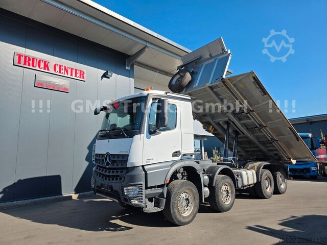 Kipper LKW MERCEDES-BENZ Arocs 4145 / 8X4 / AHK / Meiller BORDMATIK