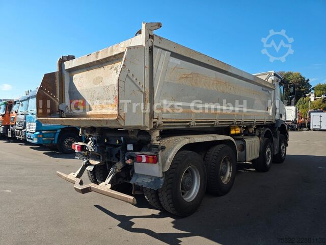 Kipper LKW MERCEDES-BENZ Arocs 4145 / 8X4 / AHK / Meiller BORDMATIK