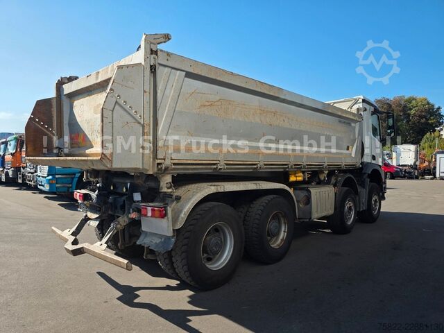 Kipper LKW MERCEDES-BENZ Arocs 4145 / 8X4 / AHK / Meiller BORDMATIK