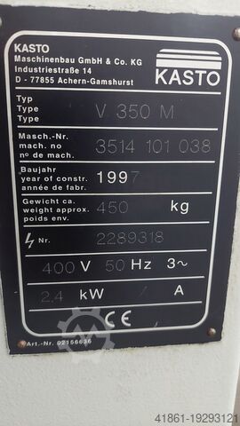 Metallkreissägemaschine KASTO V 350 M