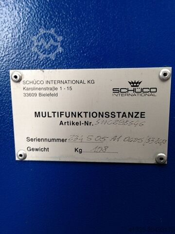 Eckverbindungspresse SCHÜCO SHC 296346