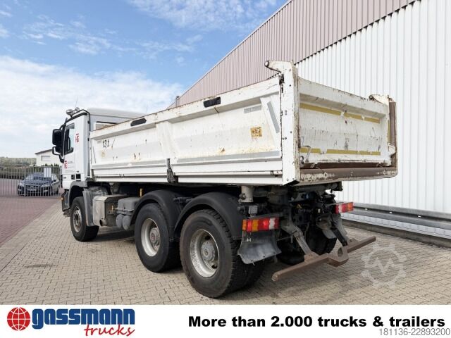 Kipper LKW Mercedes-Benz Actros 2644 K 6x4, Bordmatik