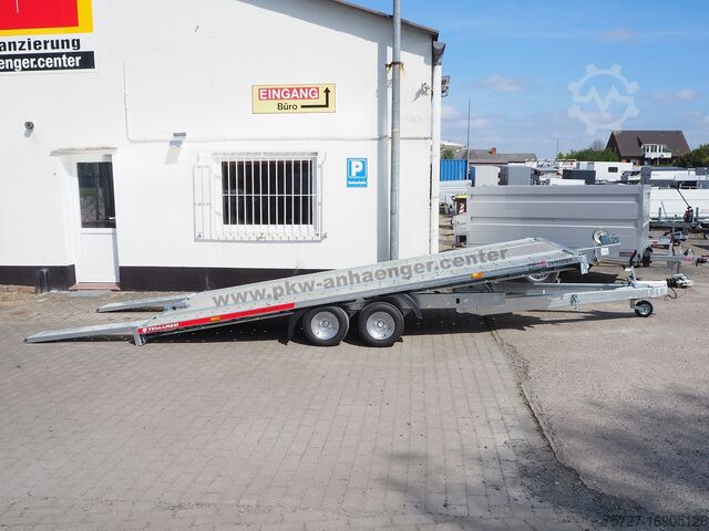 Car transporter trailer Temared TEMARED CarKeeper 4520S 450x204cm 3000kg