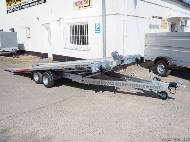 Car transporter trailer Temared TEMARED CarKeeper 4520S 450x204cm 3000kg