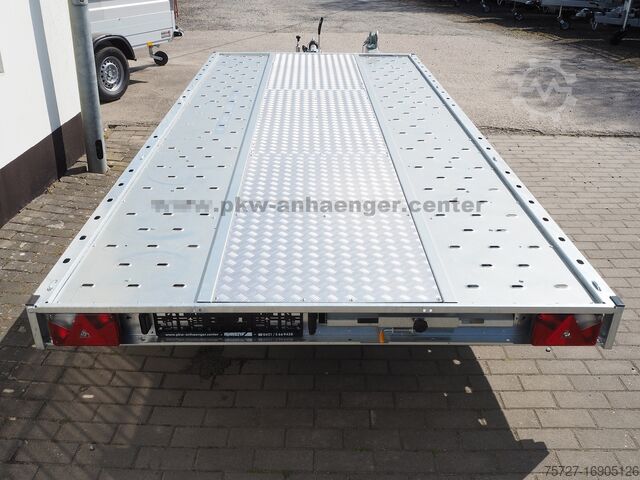 Car transporter trailer Temared TEMARED CarKeeper 4520S 450x204cm 3000kg