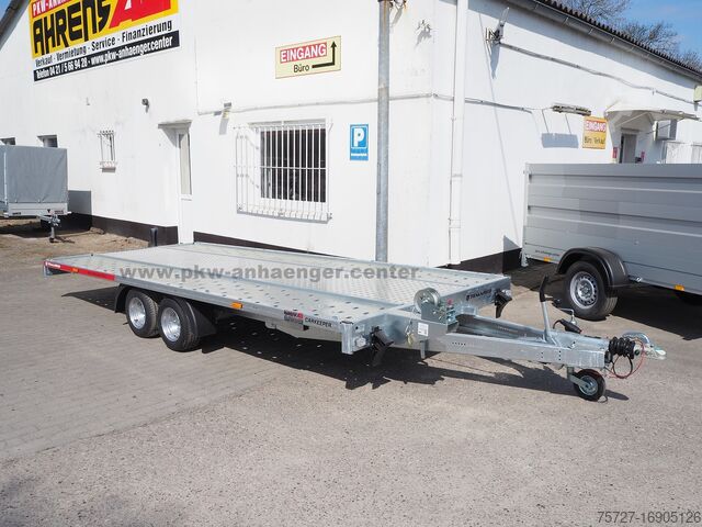 Car transporter trailer Temared TEMARED CarKeeper 4520S 450x204cm 3000kg