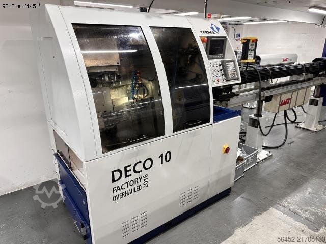 Cnc langdrehautomat TORNOS DECO 10