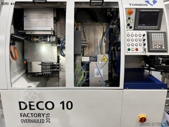Cnc langdrehautomat TORNOS DECO 10