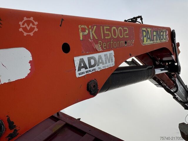 Crane MAN TGA 33.390 + 6x4 + PK15002 + TIPPER + MANUAL + ...