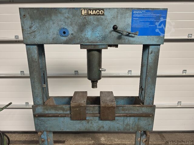 Workshop press Haco 40 ton