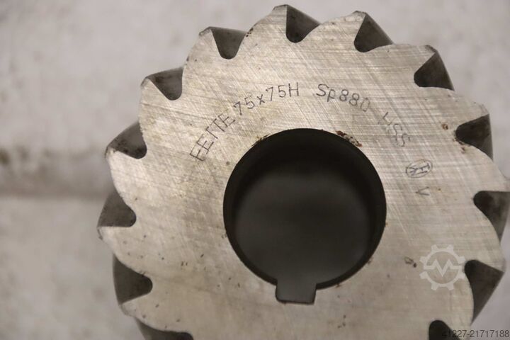 2 pieces of end mill Fette 75 x 75H Sp 880  HSS