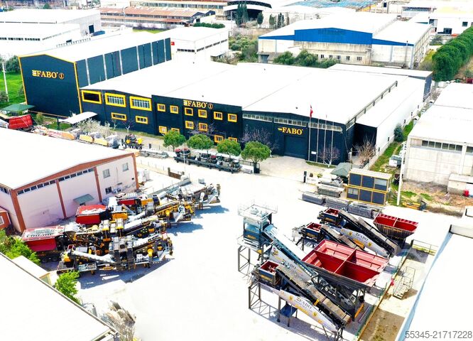 Sabit beton karıştırma tesisi FABO Sabit Beton Santralleri COMPACT-120 Sabit Beton Santrali
