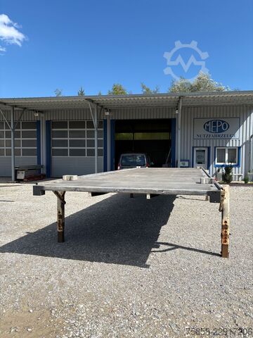 Wechselpritsche Plattform Wecon Verzinkte 7,82m Plattform niedrig 150 mm
