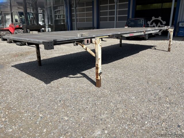 Wechselpritsche Plattform Wecon Verzinkte 7,82m Plattform niedrig 150 mm