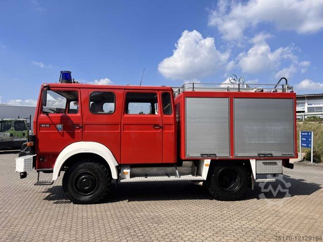 Customized van IVECO 75-16 AW 4x4 LF8 Feuerwehr Standheizung 9 Sitze