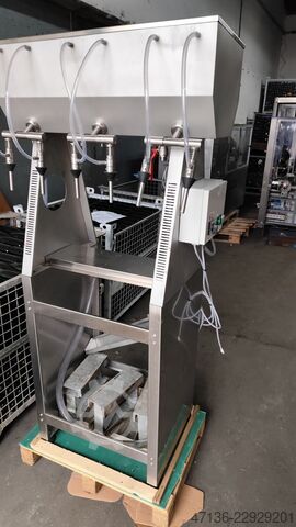 Filler 4 valves semi automatic Unbekannt inox