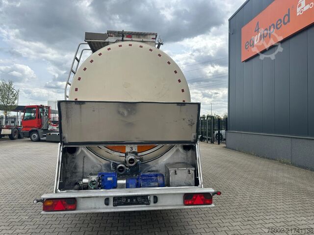 Food tanker Feldbinder LEBENSMITTEL / LEVENSMIDDELEN / FOOD / 33.500L ...