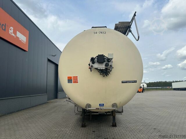 Food tanker Feldbinder LEBENSMITTEL / LEVENSMIDDELEN / FOOD / 33.500L ...