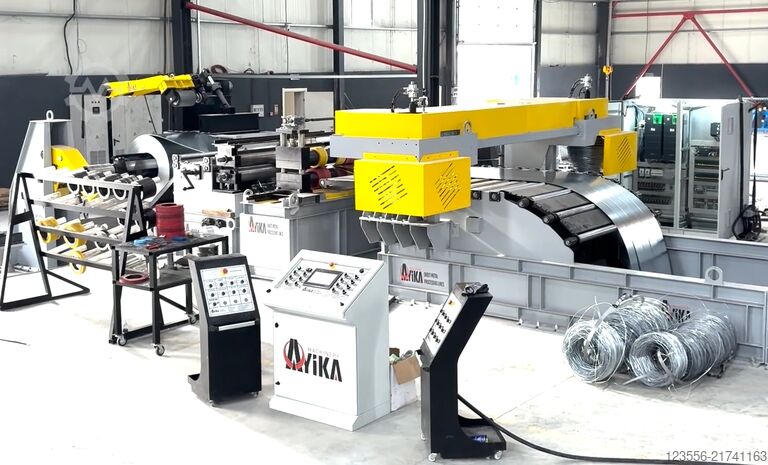 Coil Slitting Line 3-4 mm 1500 mm 15 Ton BOSPORAS MACHINERY | AYIKA 15-3-4-1500 DM-MD