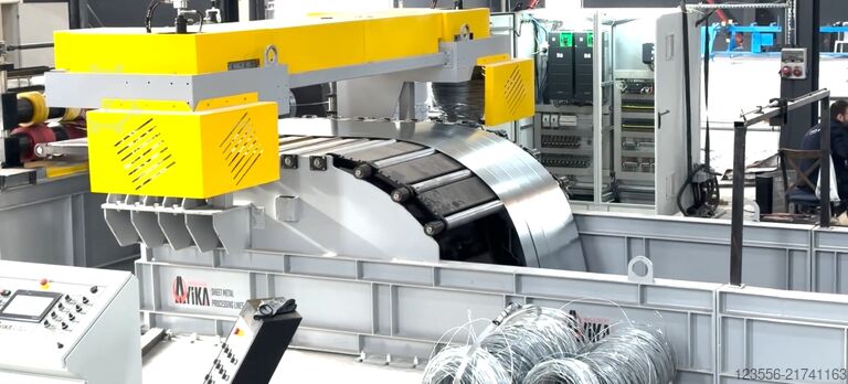 Coil Slitting Line 3-4 mm 1500 mm 15 Ton BOSPORAS MACHINERY | AYIKA 15-3-4-1500 DM-MD