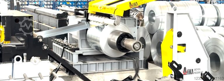 Coil Slitting Line 3-4 mm 1500 mm 15 Ton BOSPORAS MACHINERY | AYIKA 15-3-4-1500 DM-MD