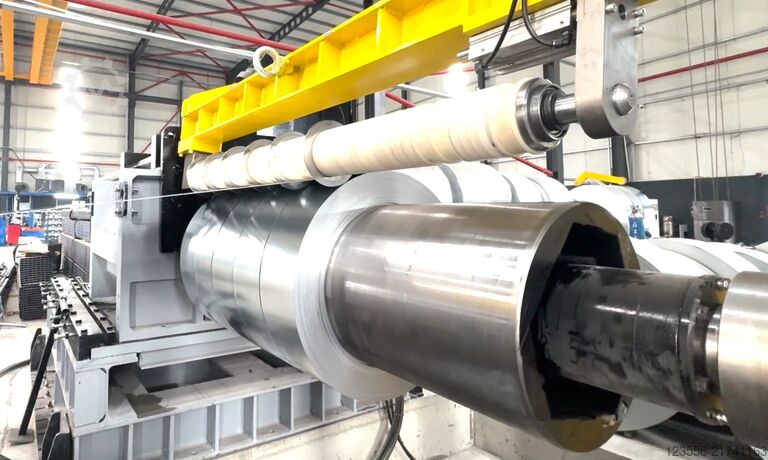 Coil Slitting Line 3-4 mm 1500 mm 15 Ton BOSPORAS MACHINERY | AYIKA 15-3-4-1500 DM-MD