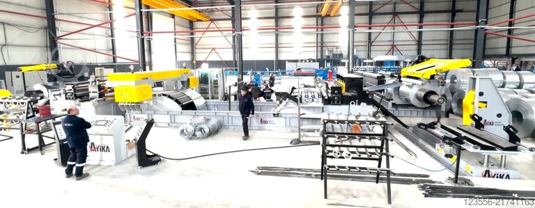 Coil Slitting Line 3-4 mm 1500 mm 15 Ton BOSPORAS MACHINERY | AYIKA 15-3-4-1500 DM-MD