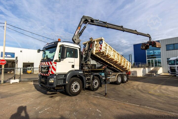 Hook arm system MAN TGS 35.420 BL  + HIAB X-HIDUO 188 E-3