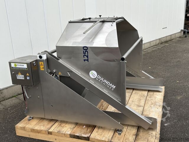 Duijndam Machines 1250 New stainless steel box tipper up to 125 cm  Duijndam Machines 1250