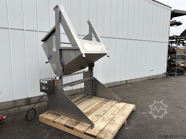 Duijndam Machines 1250 New stainless steel box tipper up to 125 cm  Duijndam Machines 1250